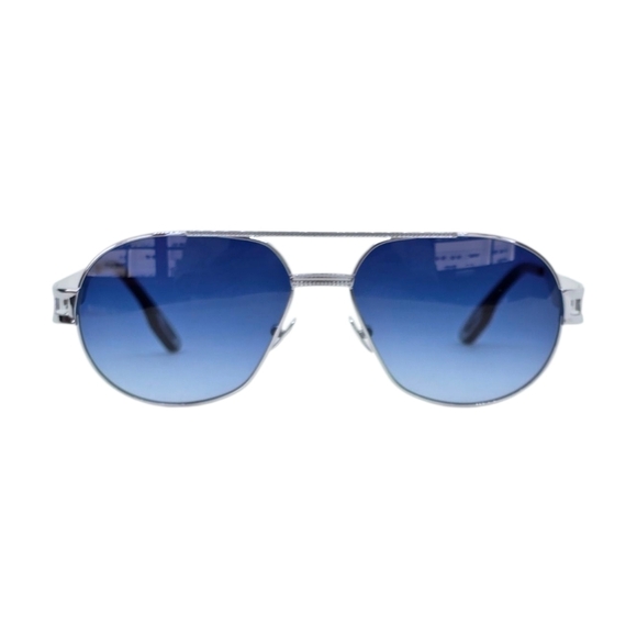 Porta Romana Sunglasses with Blue Lenses AVIATOR - Picture 2 of 5